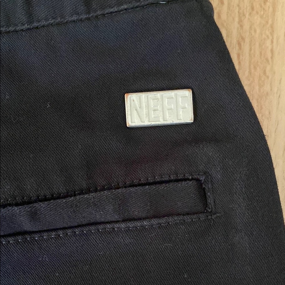 Neff Black Drawstring Shorts - Picture 4 of 4
